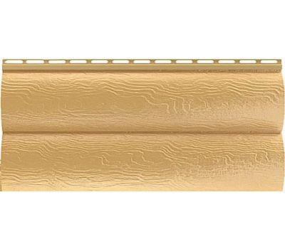 Виниловый сайдинг Blockhouse (Блокхаус - под бревно) Bh-02, Золотистый от производителя  Альта-профиль по цене 543 р