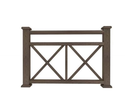 Ограждение из ДПК К1 коричневый от производителя  Dortmax по цене 10 920 р