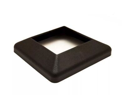 Крышка нижняя ПВХ для столба 125х125 Графит от производителя  Deckart (Россия) по цене 295 р