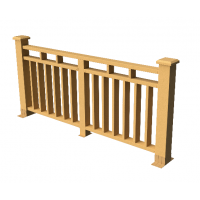 Декоративные ограждения ДПК " Европа", Песчаник, шлифованное Декоративные ограждения ДПК " Европа", Песчаник, шлифованное