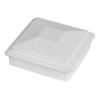 Крышка верхняя 125х125 Extrusion Белый