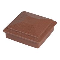 Крышка верхняя 125х125 Extrusion Махагон