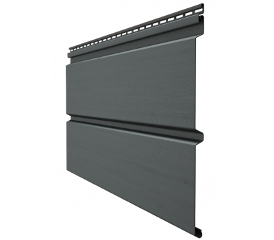 Виниловый сайдинг - серия PREMIUM Брус D6S Графит от производителя  Docke по цене 570 р