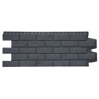 Фасадные панели Стандарт состаренный кирпич Графит Фасадные панели Стандарт состаренный кирпич Графит