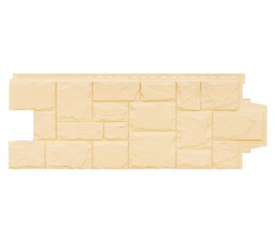 Фасадные панели Стандарт Крупный камень Бежевый от производителя  Grand Line по цене 488 р