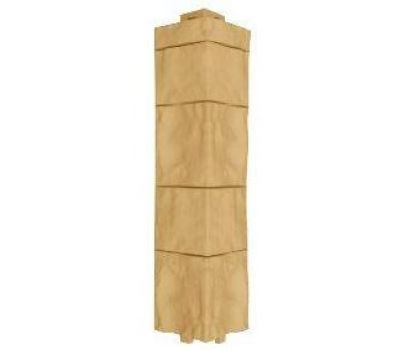 Угол наружный для Цокольного сайдинга Кремовый от производителя Canada Ridge по цене 220 р Угол наружный для Цокольного сайдинга Кремовый от производителя Canada Ridge по цене 220 р