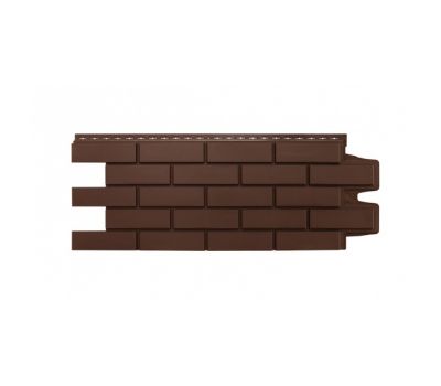 Фасадная панель Стандарт клинкерный кирпич Шоколадный (Коричневый) от производителя  Grand Line по цене 499 р