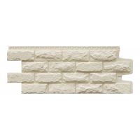 Фасадные панели Стандарт Камень колотый Молочный Фасадные панели Стандарт Камень колотый Молочный