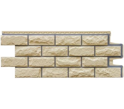 Фасадные панели Премиум Камень колотый Бежевый (Шампань) от производителя  Grand Line по цене 633 р