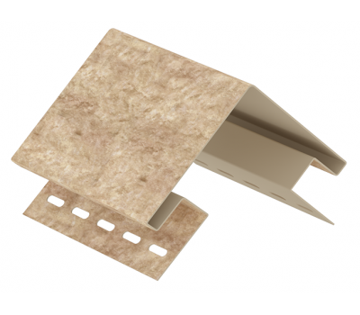 Наружный угол Стоун Хаус Кварцит Тёмно-Бежевый от производителя  Ю-Пласт по цене 0 р