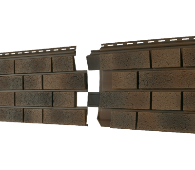 Фасадная панель Стоун Хаус S-Lock Клинкер Нордик Лава от производителя  Ю-Пласт по цене 561 р