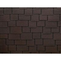 Гибкая черепица Саппоро Зрелый каштан Гибкая черепица Саппоро Зрелый каштан