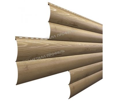 Металлический сайдинг Woodstock-28х330 (ECOSTEEL_T-01-Сосна-0.5) от производителя  Металл Профиль по цене 1 550 р