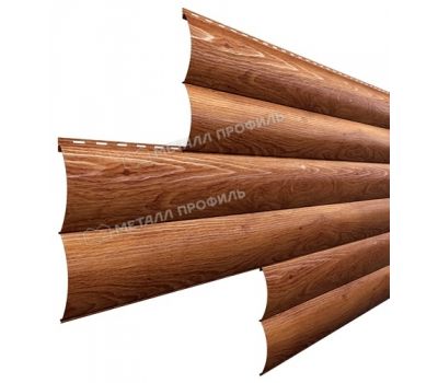 Металлический сайдинг Woodstock-28х330 (ECOSTEEL_T-01-ЗолотойДуб-0.5) от производителя Металл Профиль по цене 1 550 р Металлический сайдинг Woodstock-28х330 (ECOSTEEL_T-01-ЗолотойДуб-0.5) от производителя Металл Профиль по цене 1 550 р