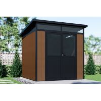 Садовое строение из ДПК Defender 7х7 (4.24 кв.м)