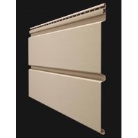 Виниловый сайдинг - серия PREMIUM Брус D6S Крем-брюле Виниловый сайдинг - серия PREMIUM Брус D6S Крем-брюле