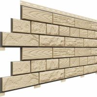 Цокольный сайдинг коллекция Кирпич Москва — Кремневый