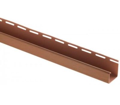 J-профиль Люкс Крашенный, T-15, ВН, Cветлый Дуб от производителя  Альта-профиль по цене 409 р