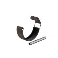 Соединитель желоба с резиновым уплотнителем RR 32 Тёмно Коричневый 125/90