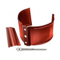 Кронштейн трубы (на кирпич) Кирпичный (RAL 8004)